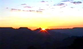 Sunrise at Grand Canyon