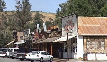 View of main street in Winthrop